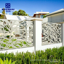 Ornamental Garden Fencing Laser Cut Design Aluminum Fence